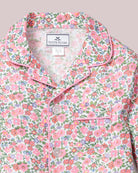 Kid's Twill Pajama Set in Fleurs de Rose