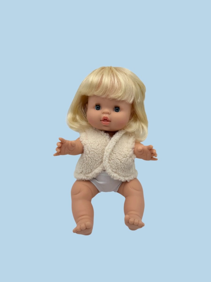 Doll clothes with thoughtful construction details