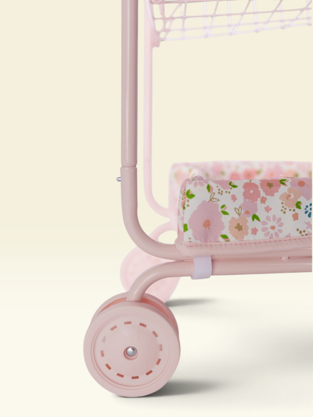 Shopping Cart Garden Blush Wheels
