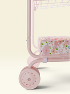Shopping Cart Garden Blush Wheels