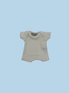 Cotton doll romper white one-piece 11 inch universal fit soft body dolls