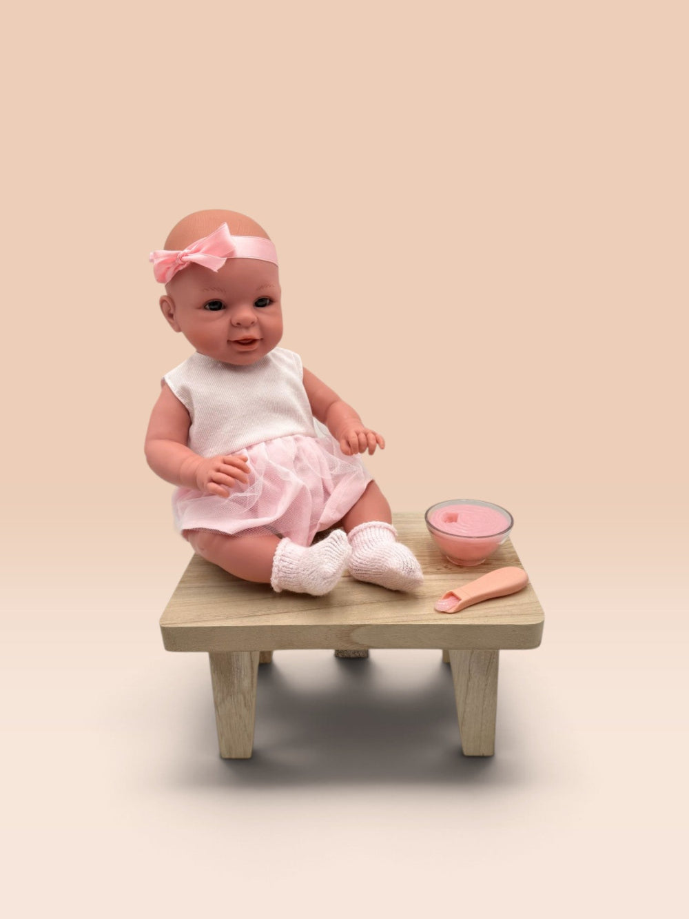 Strawberry Yogurt with Doll