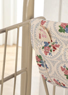 European-style play shopping cart in Verona Blues coordinating with doll accessories collection