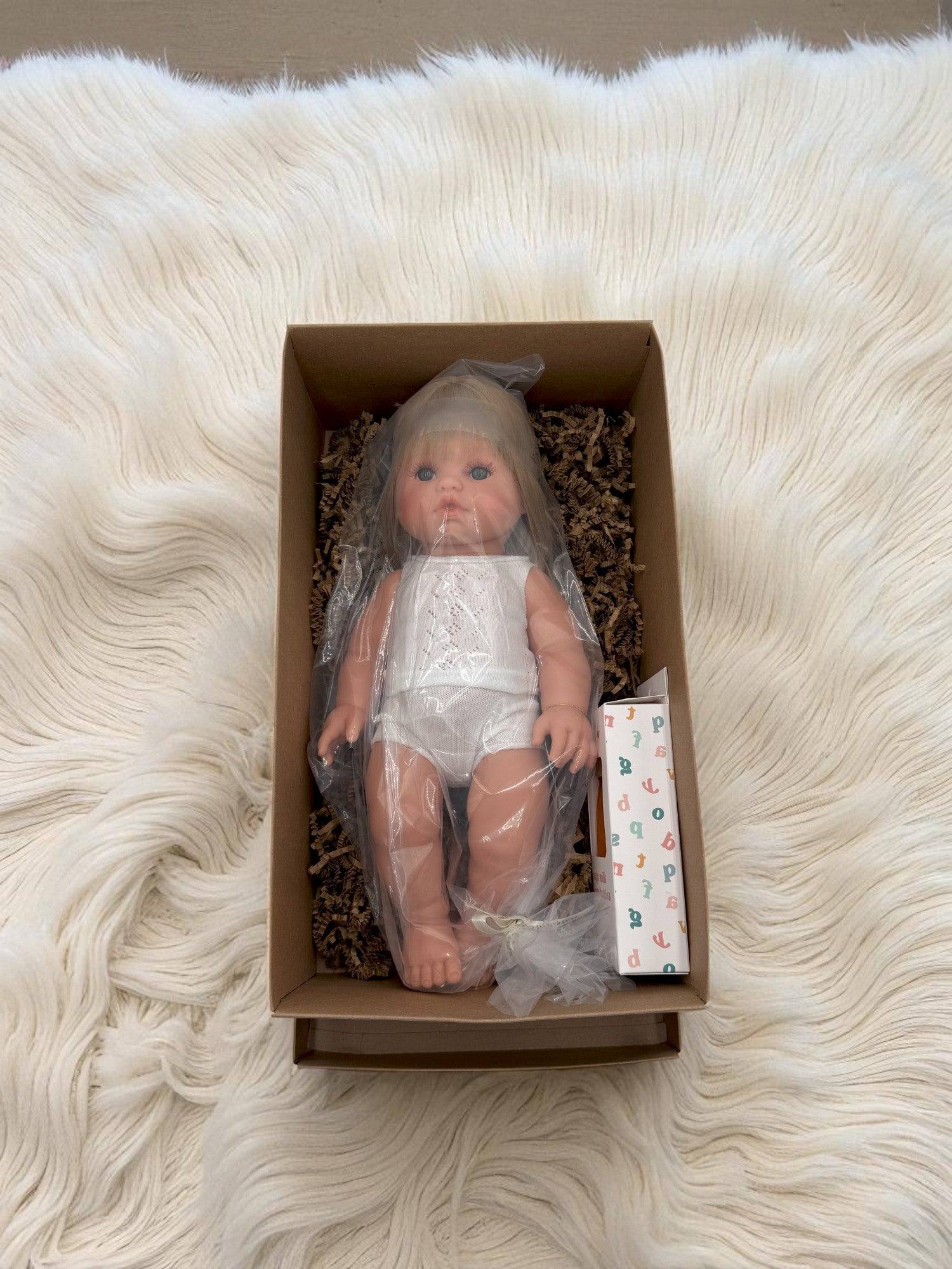 European-designed Vienna doll for nurturing play and development