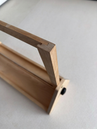 Wooden Tabletop Easel Corner