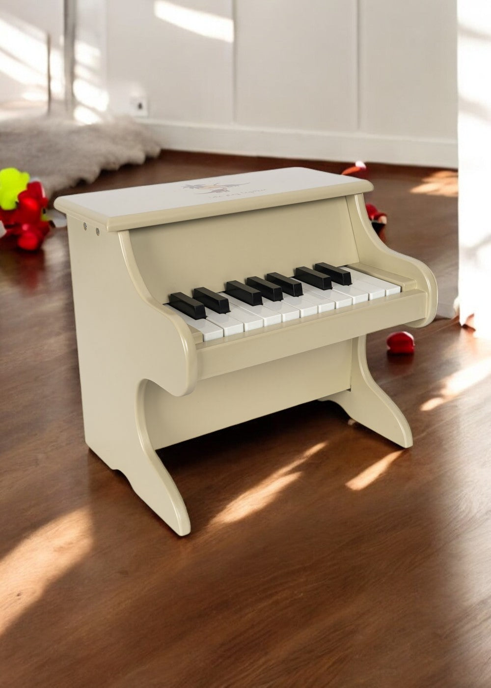 Wooden Toy Piano - Dino