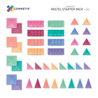 Connetix Tiles PASTEL 64 Piece Starter Pack