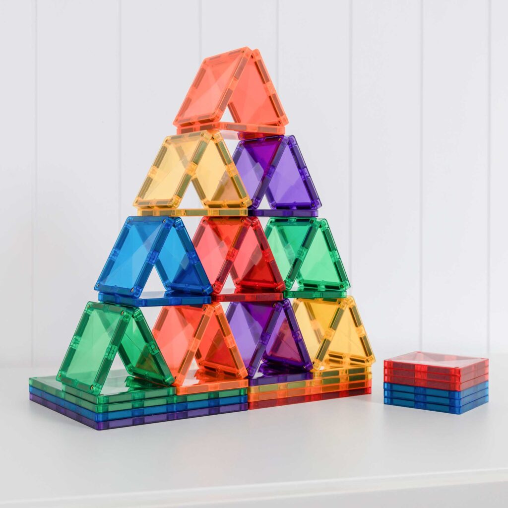 Connetix Tiles RAINBOW 42 Piece Square Pack