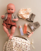 doll bag, doll diaper bag, doll diapers, doll accessories
