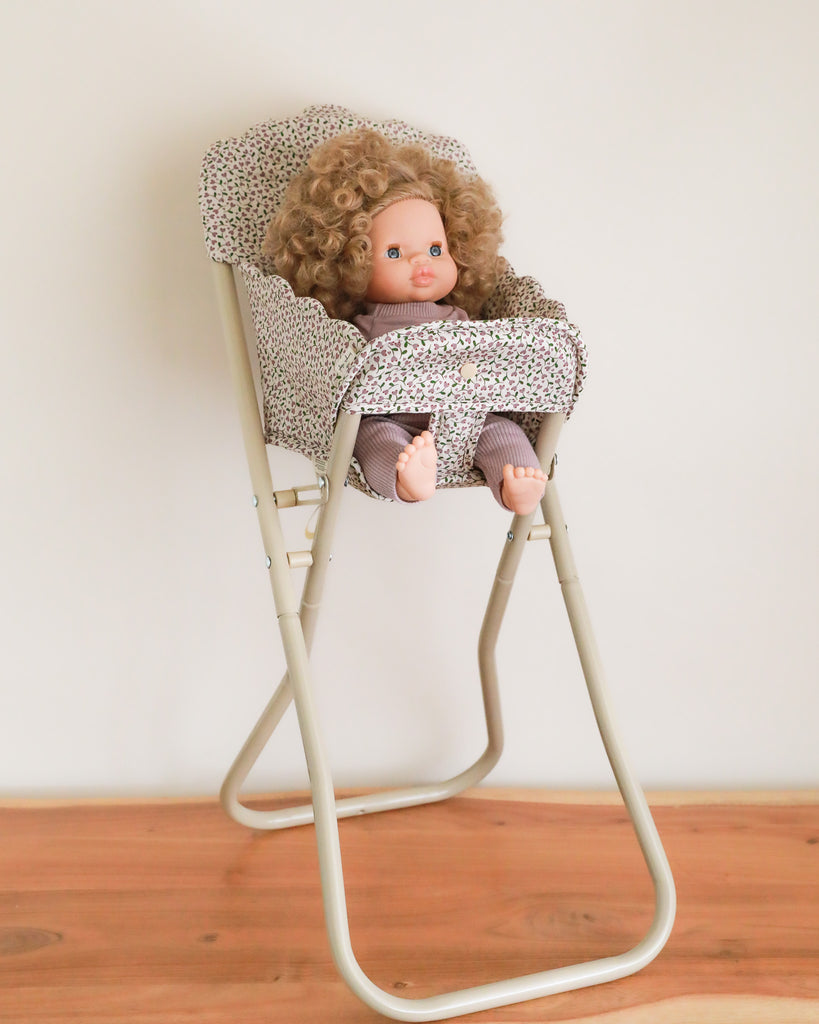 Doll High Chair - Lemon