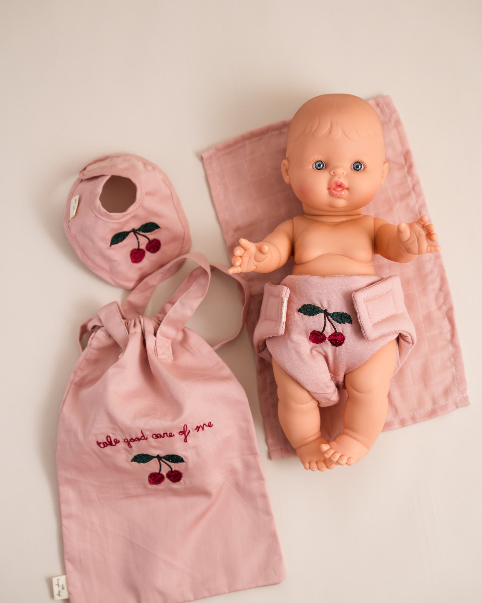 Doll Nursery Set - Mahogany Rose