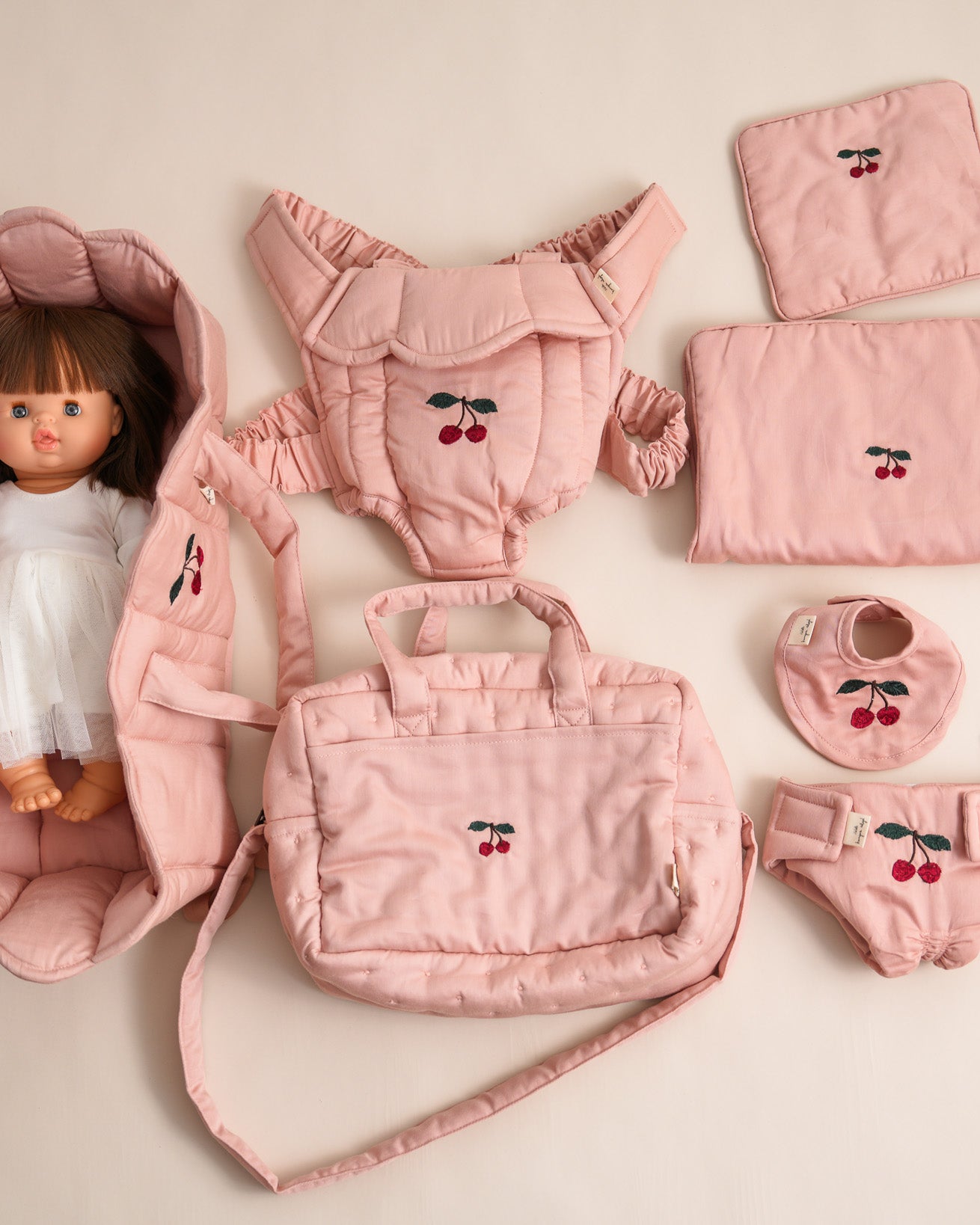 Doll Nursery Set - Mahogany Rose