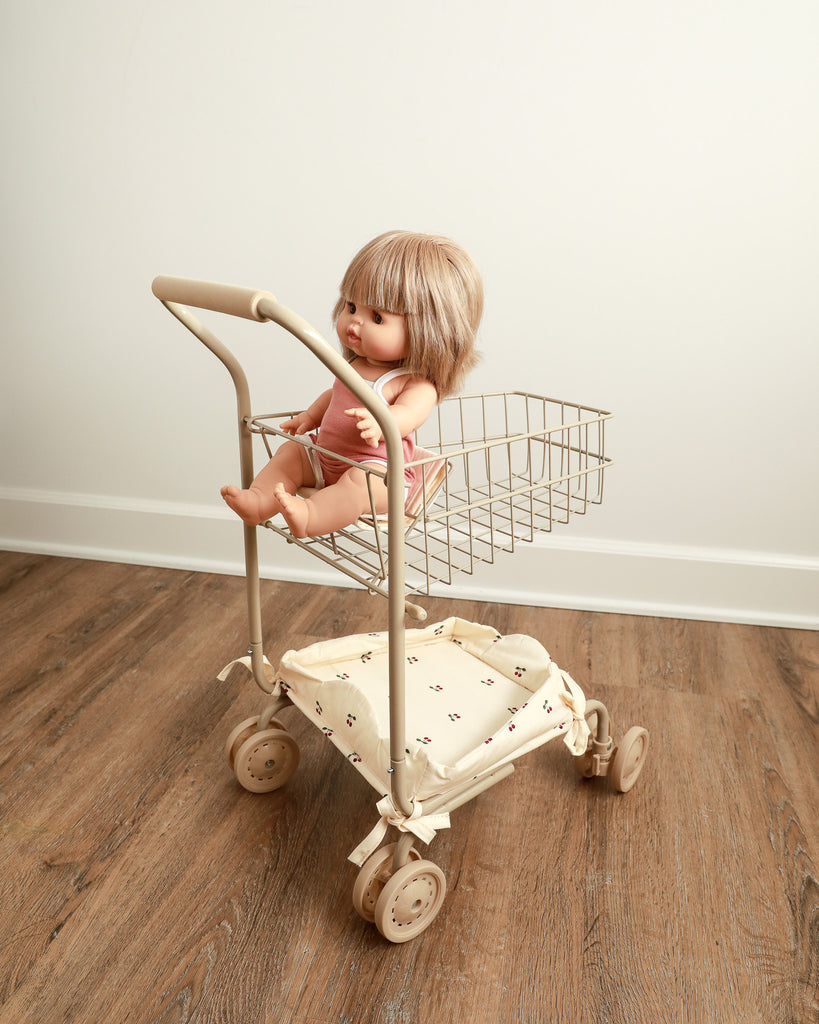 Kids Toy Shopping Cart - Cherry