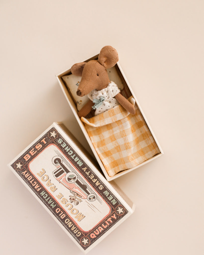 Maileg Big Sister Mouse in Matchbox