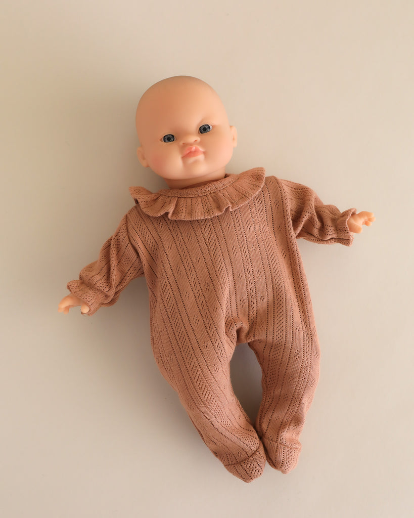 Minikane Doll Clothes | Doll Bodysuit - Brown