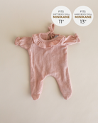 Minikane Doll Clothes | Doll Bodysuit - Petal