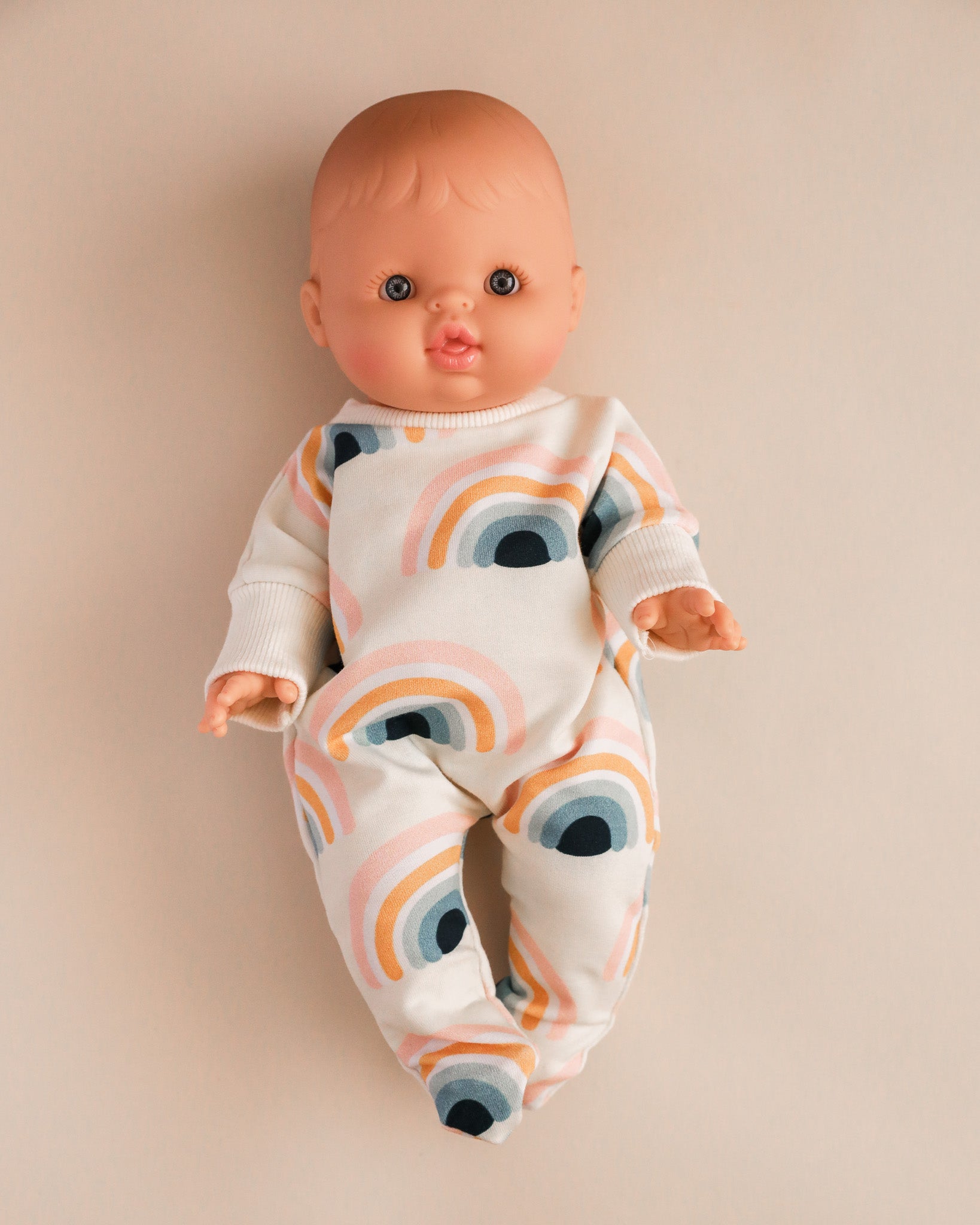Minikane Doll Clothes | Doll Bodysuit - Rainbows