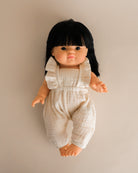 Minikane Doll Clothes | Doll Muslin Jumpsuit - White