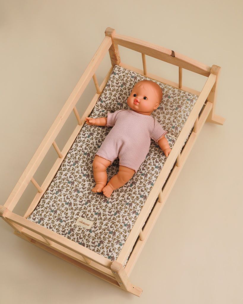 Doll Bed, Minikane Doll Bed, Doll Bedding, Doll Accessories