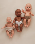 Minikane Doll Clothes | Doll Muslin Diapers - Set of 3