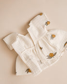 Minikane Doll Clothes | Doll Muslin Dress - Lemon