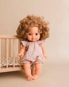 Minikane Doll Clothes | Doll Muslin Romper - Retro Flowers