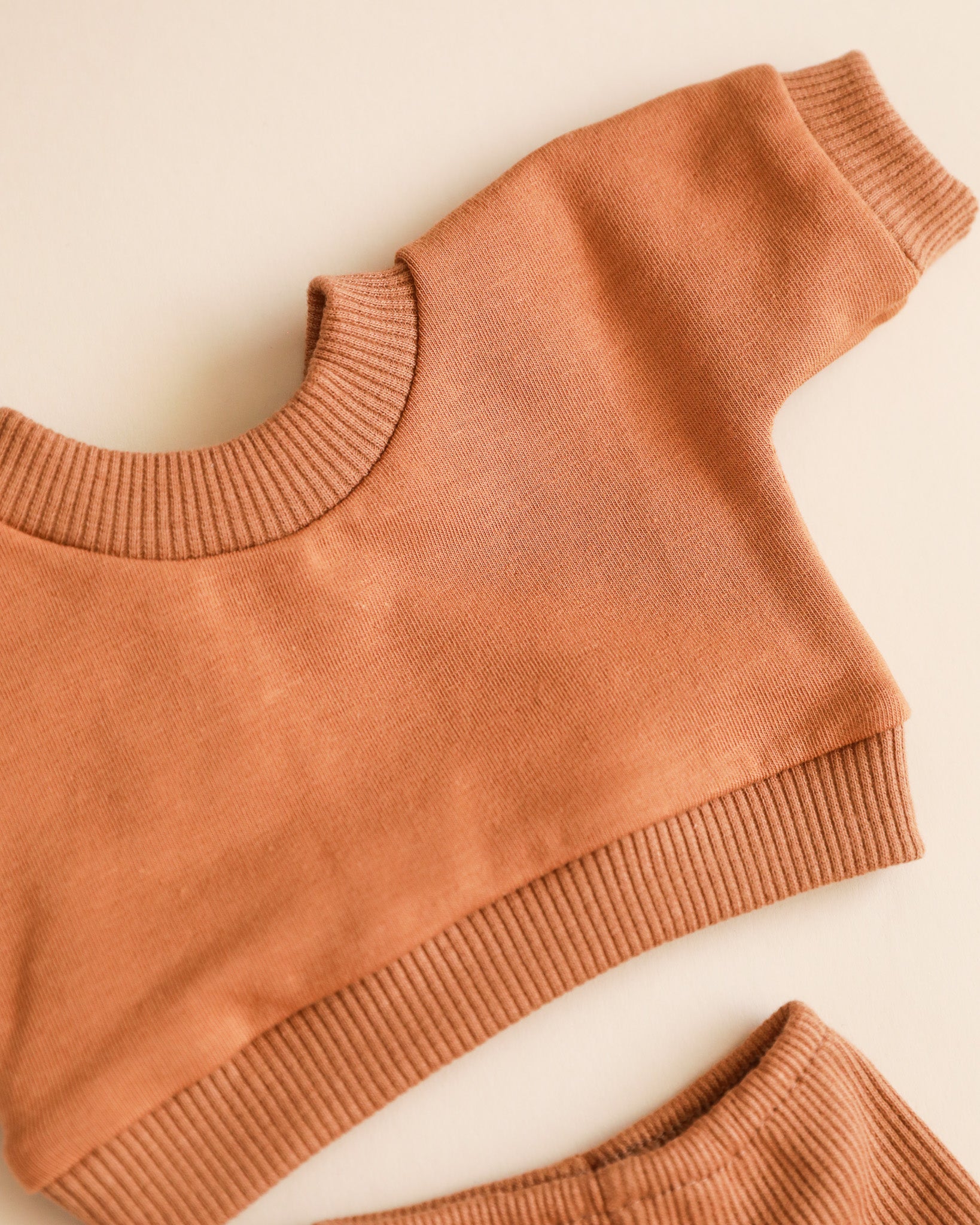 Minikane Doll Clothes | Doll Sweatshirt Set - Brown