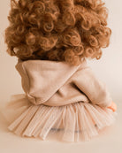 Minikane Doll Clothes | Doll Sweatshirt Tutu Set - Beige