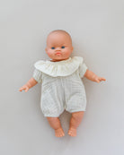 Minikane Doll Clothes | Soft Body Doll Romper - Off White