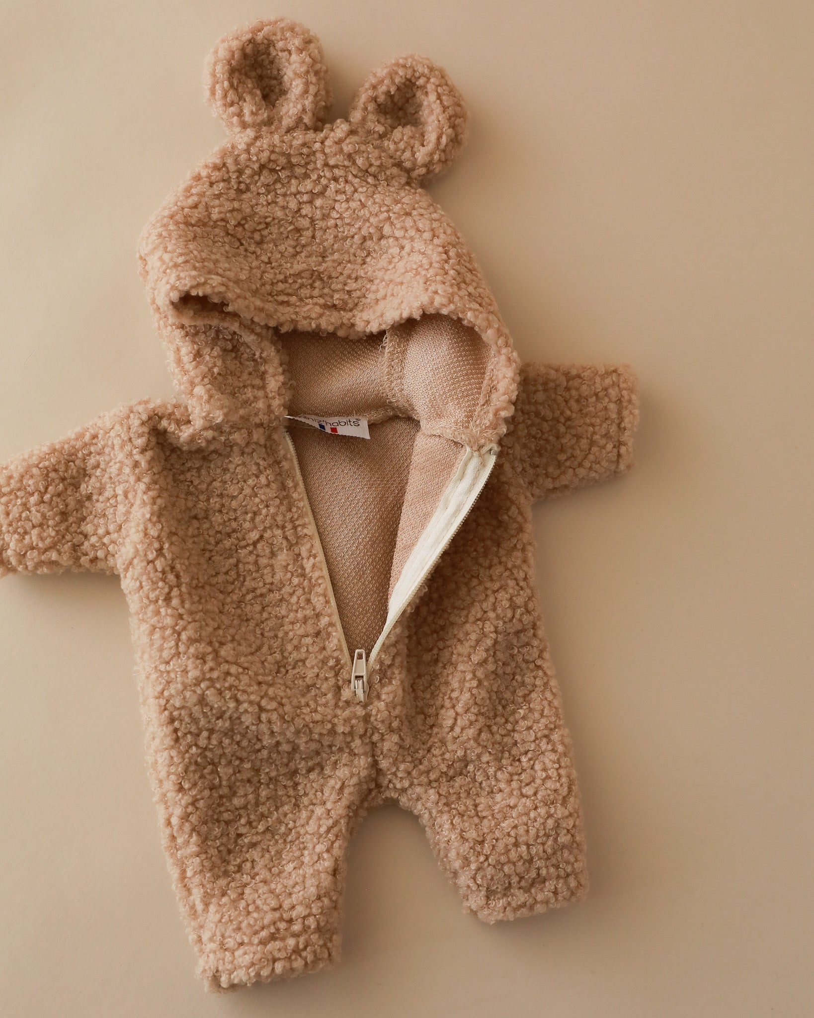 Minikane Doll Clothes | Winnie Doll Jumpsuit - Beige