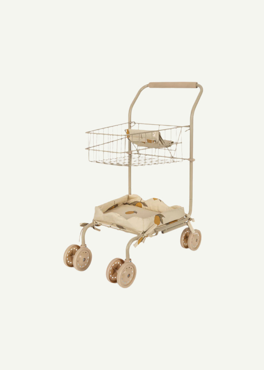 Lemon Printed Kids Toy Shopping Cart – Playroom Collective
