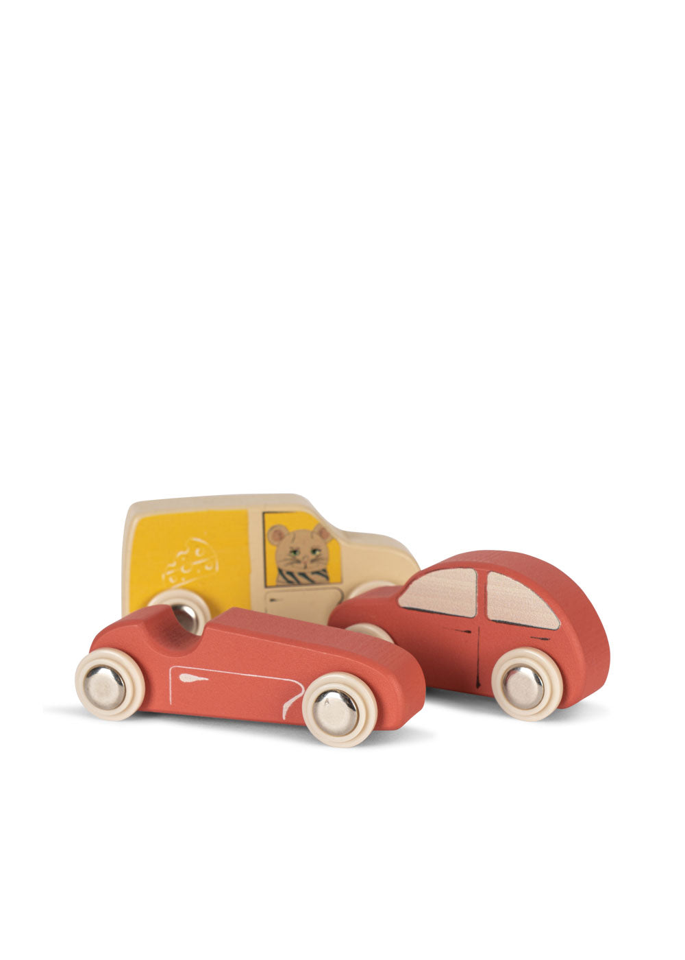 Konges Sloejd | Wooden Mini Car Play Set