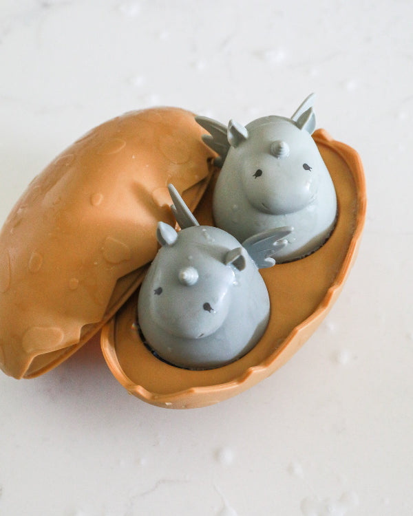 Silicone Bath Toy | Dino Egg