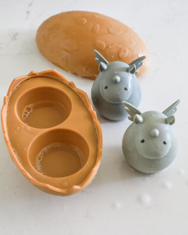 Silicone Bath Toy | Dino Egg