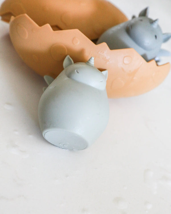 Silicone Bath Toy | Dino Egg