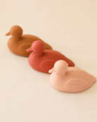 Silicone Bath Toy | Ducks - Rose Mix (pack of 3)