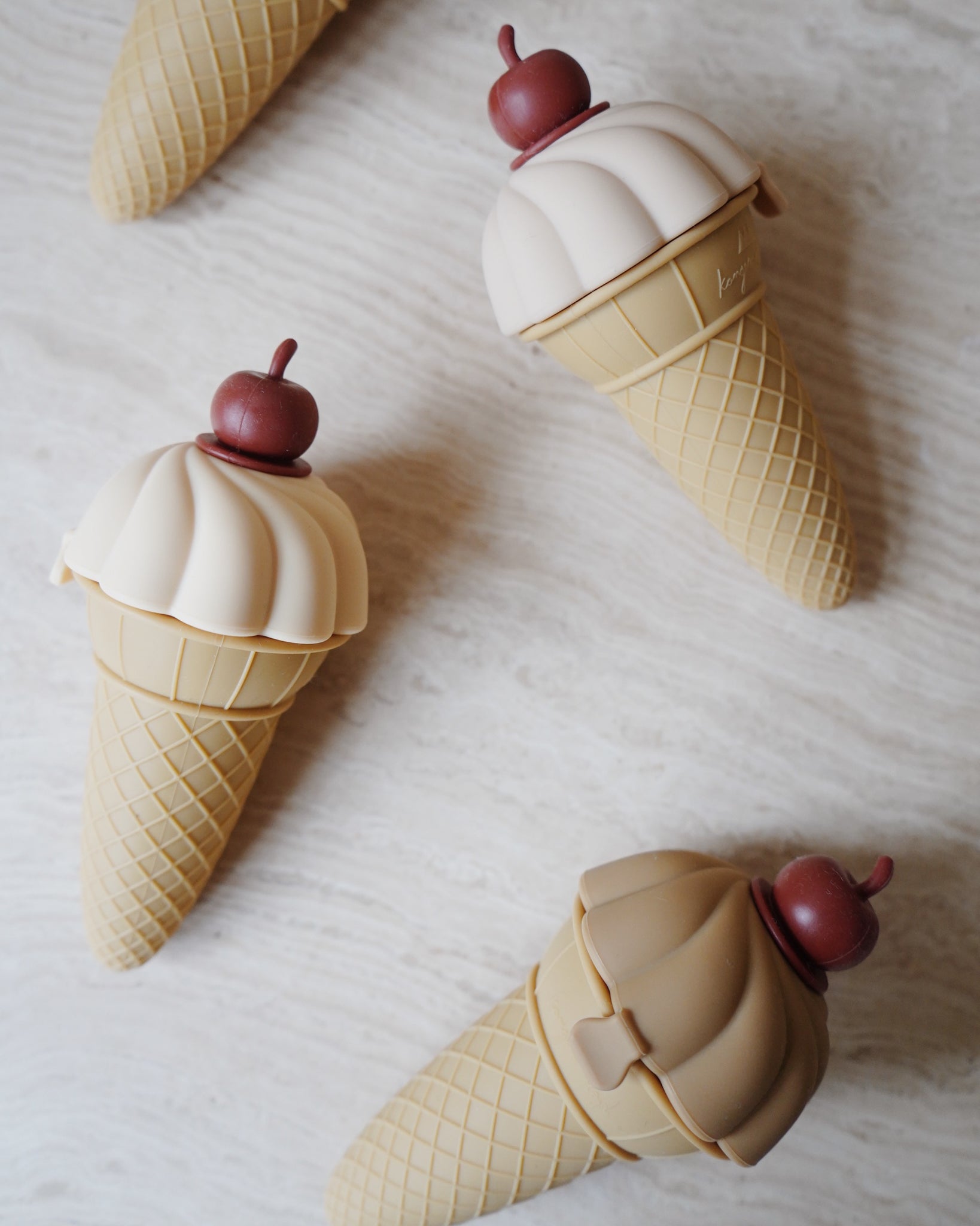 Silicone Ice Cream Molds - 4 Pack