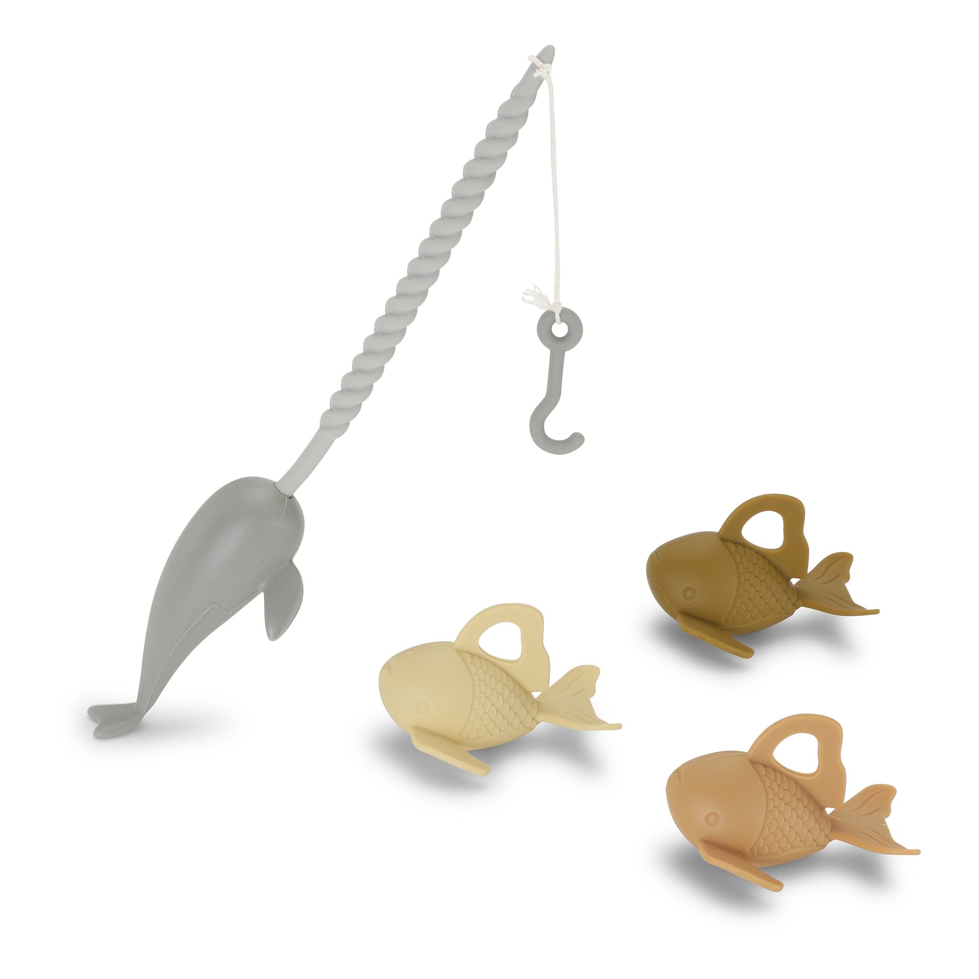 Silicone Water Toy | Fishing Play Set