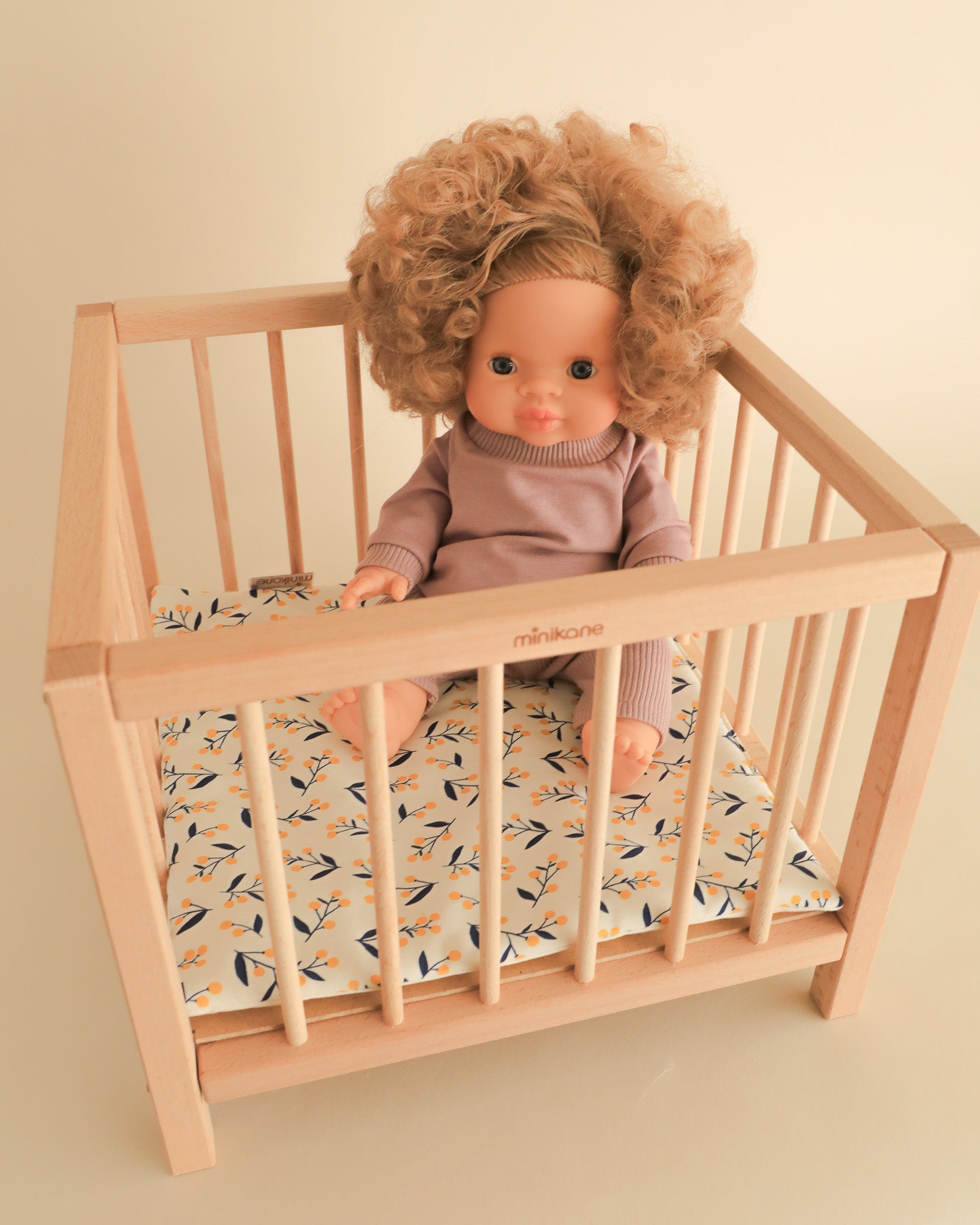 Minikane Doll Furniture | Wooden Doll Playpen - Mimosa