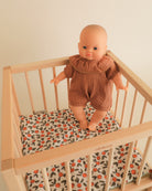 Minikane Doll Furniture | Wooden Doll Playpen - Orange
