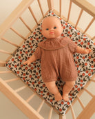 Minikane Doll Furniture | Wooden Doll Playpen - Orange