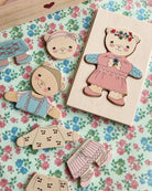 Wooden Teddy Dress-up Puzzle