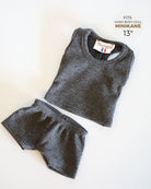 Minikane Doll Clothes | Baby Boy Doll Tank Set (Grey)