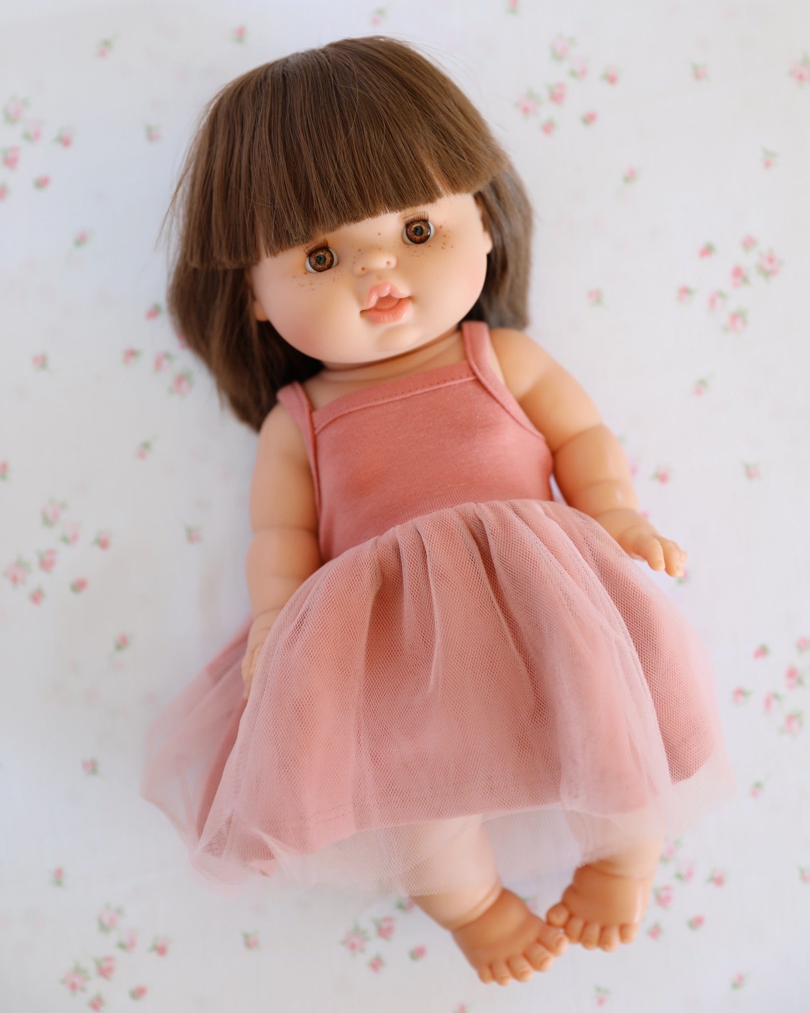 Minikane Doll Clothes | Baby Doll Tutu Dress (Pink)