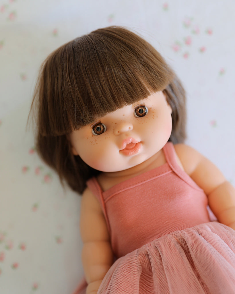 Minikane Doll Clothes | Baby Doll Tutu Dress (Pink)