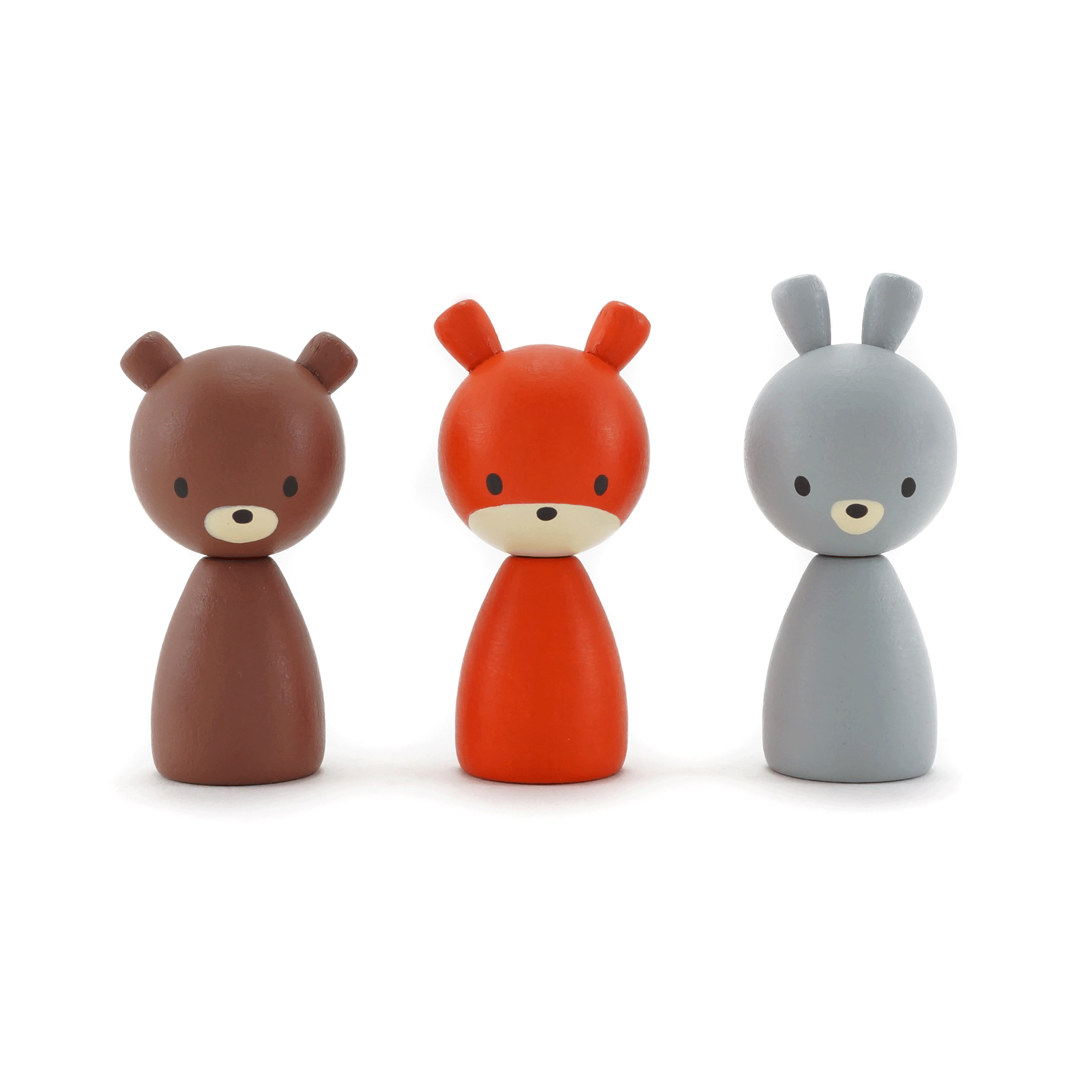 CLiCQUES Fauna - Robert, Ginger & Bunji