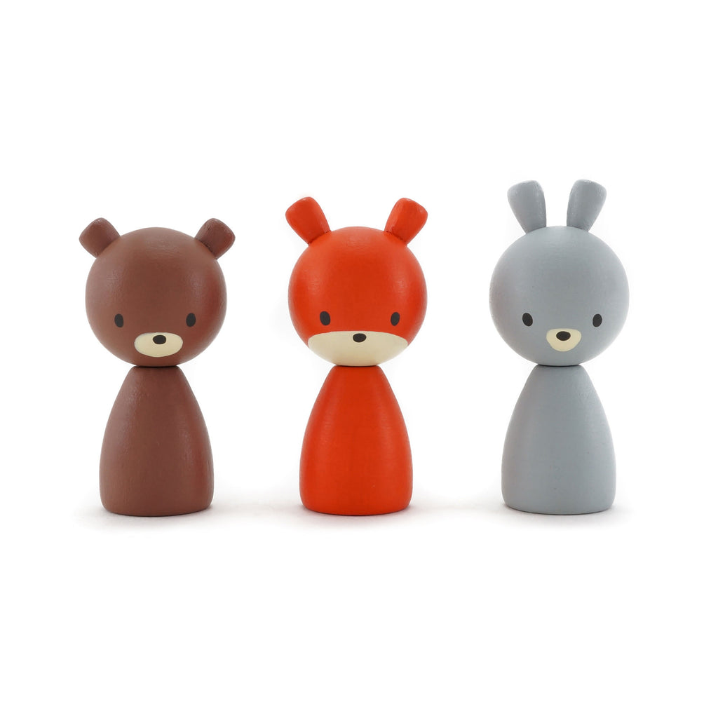 CLiCQUES Fauna - Robert, Ginger & Bunji