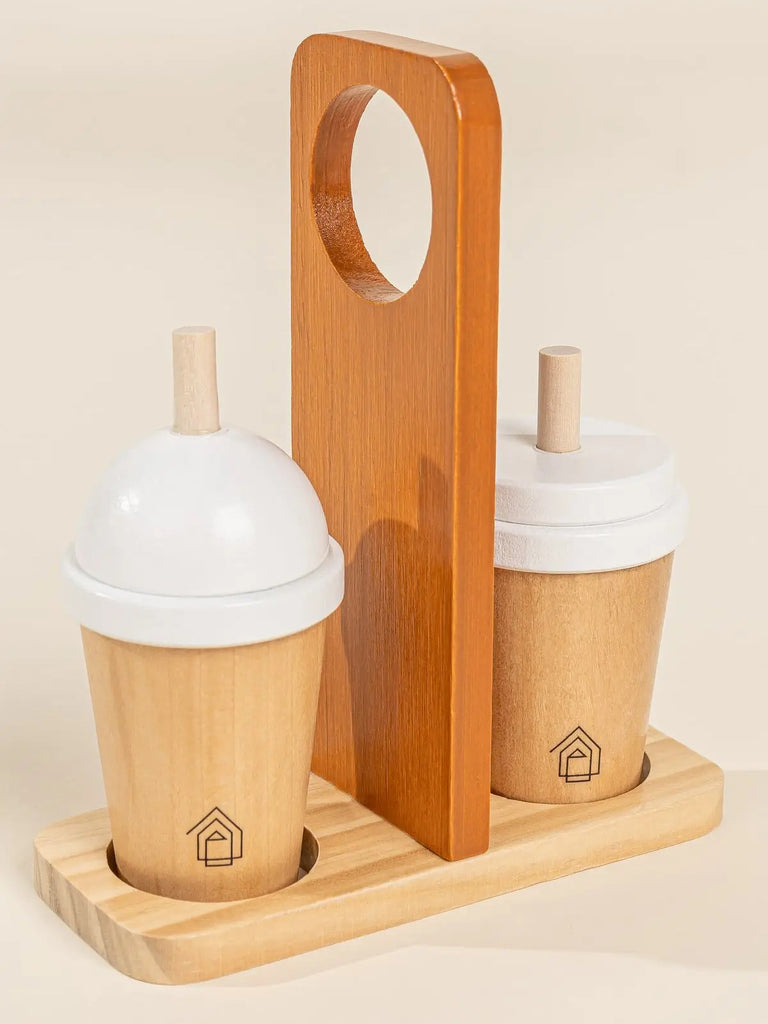 Coco Village | Wooden Coffee Maker Set