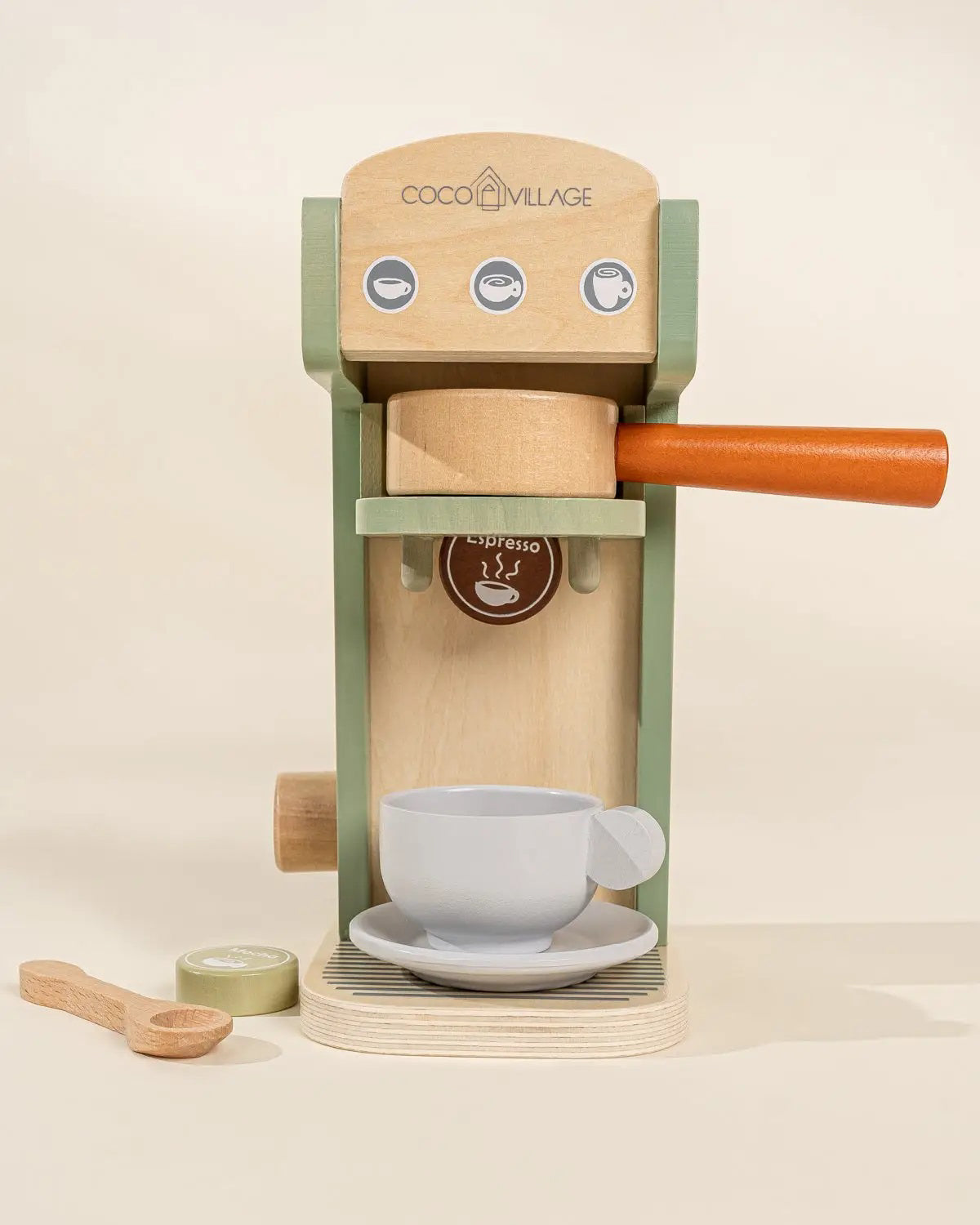 Coco Village | Wooden Coffee Maker Set
