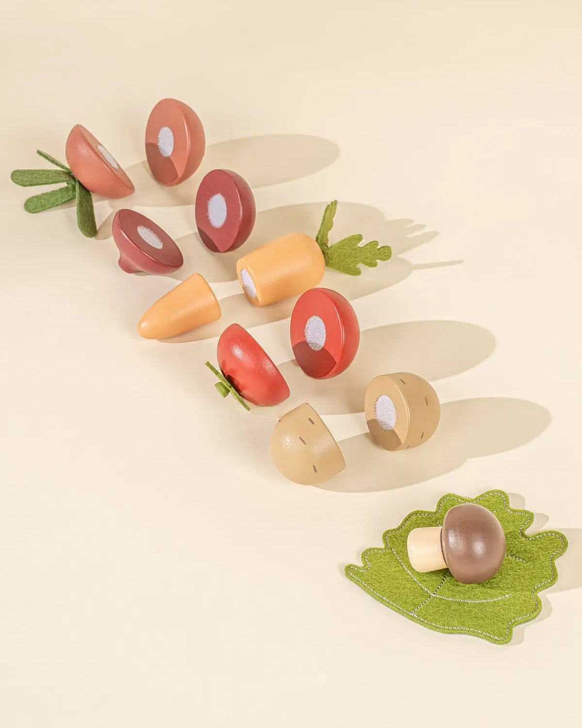 Coco Village | Wooden Vegetables Playset